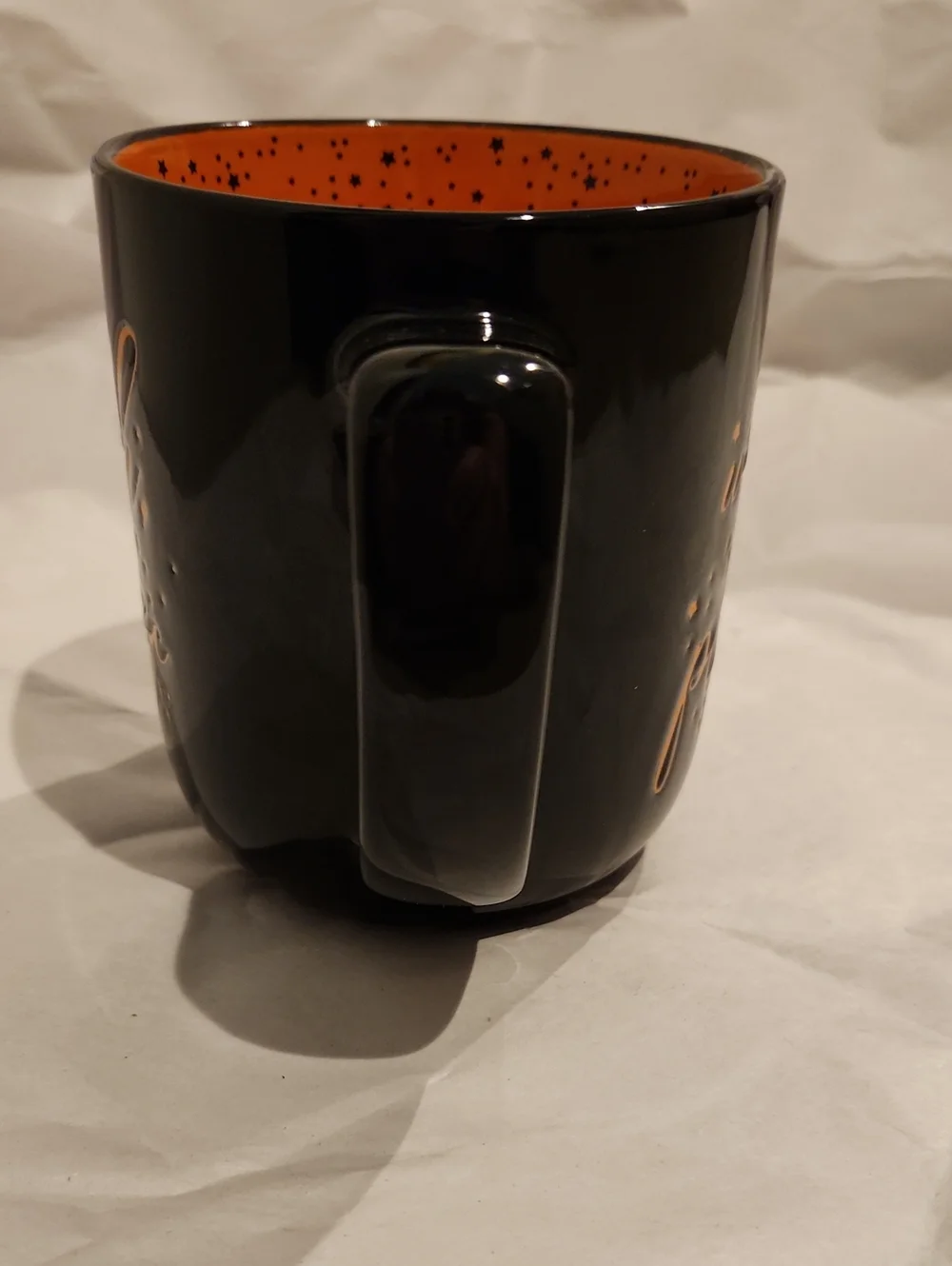 NEW Black and Orange 'Witch, Please' Ceramic Mug - Home Accents